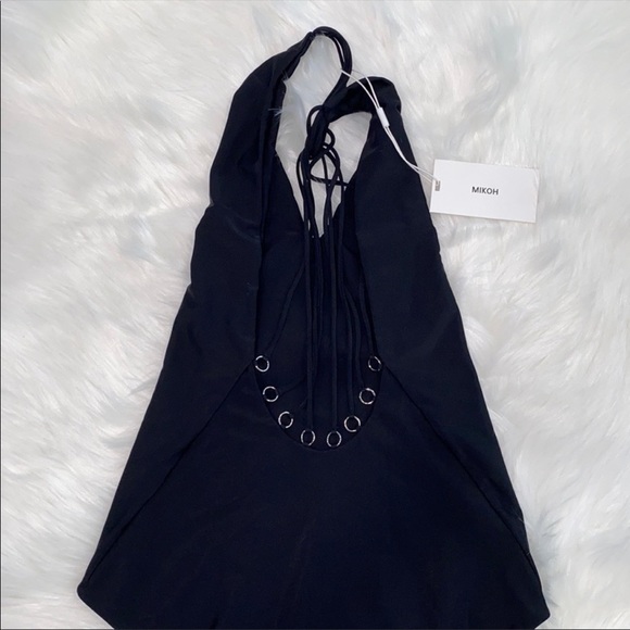 Mikoh Ipanema One Piece Swimsuit Black Sz Small - Picture 7 of 11